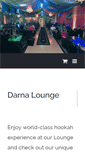 Mobile Screenshot of darnahookahlounge.com